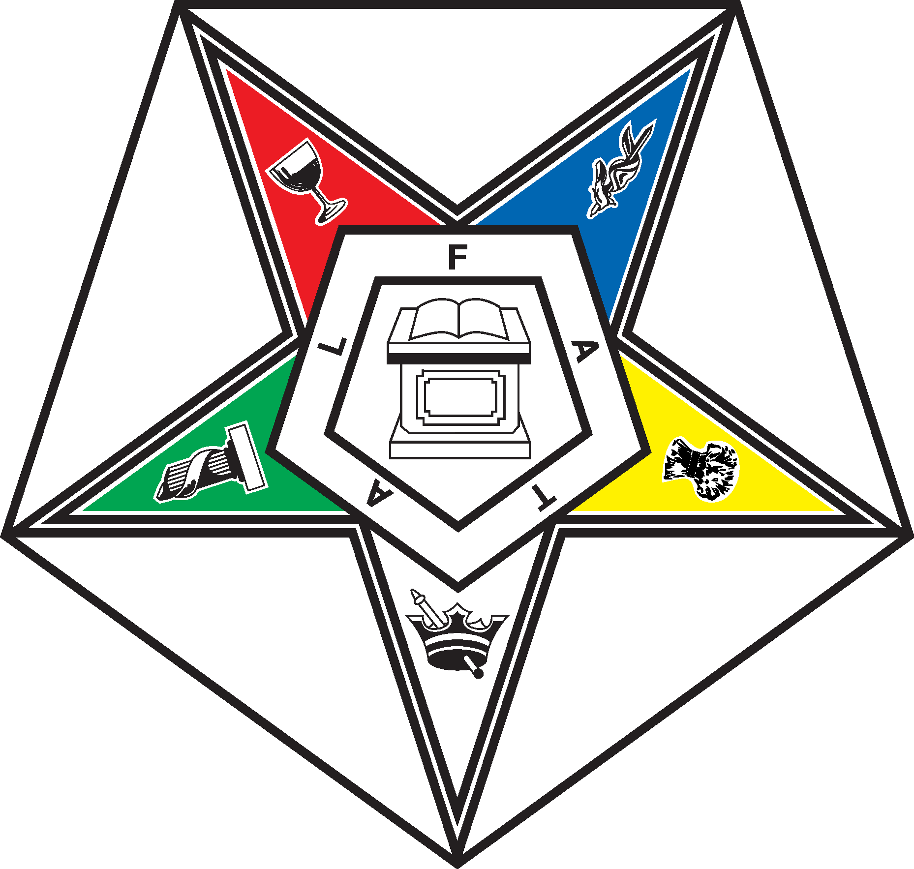 Order Of The Eastern Star New Logo Vector Logo